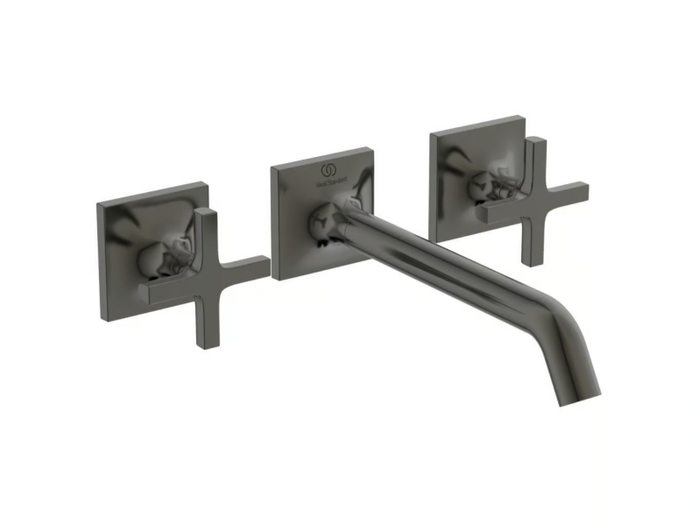 JOY NEO - BD153 - 3 hole wall-mounted washbasin tap with individual rosettes _ Ideal Standard